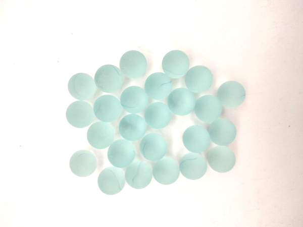 Clearly frosted with a blue tint 16mm
