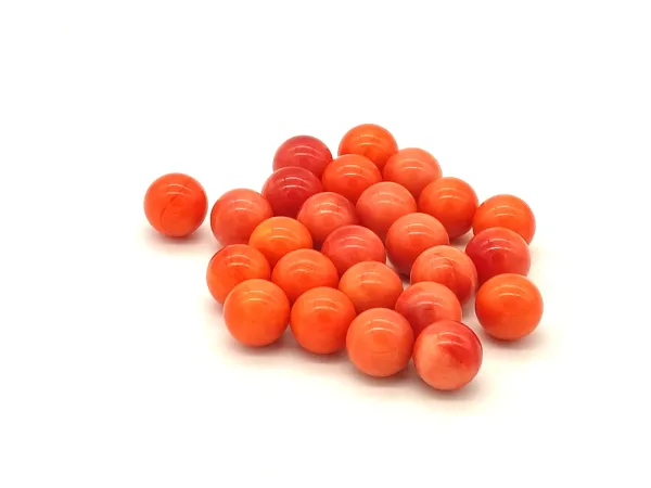 Orange Perle glänzend 16mm