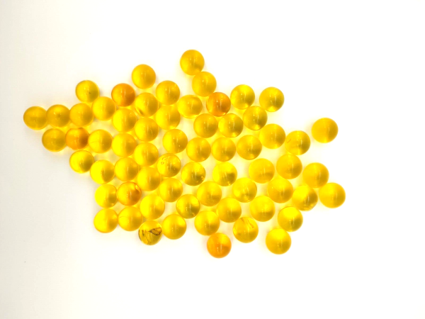 Yellow polished 12mm - 2nd choice