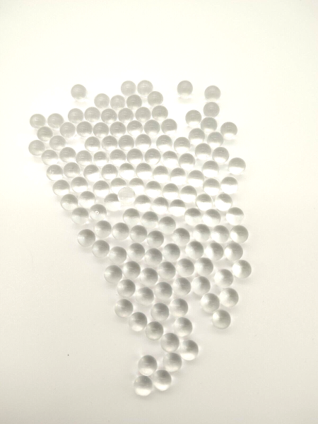 clear 6mm 100g (approx. 350 pieces)