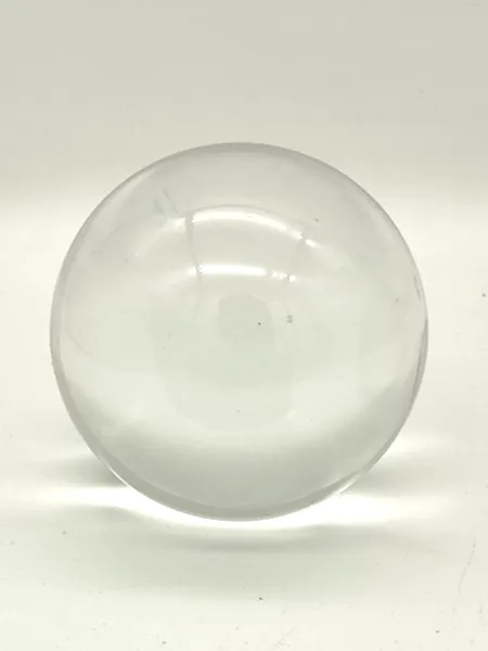 Kristallglaskugel klar - 8cm
