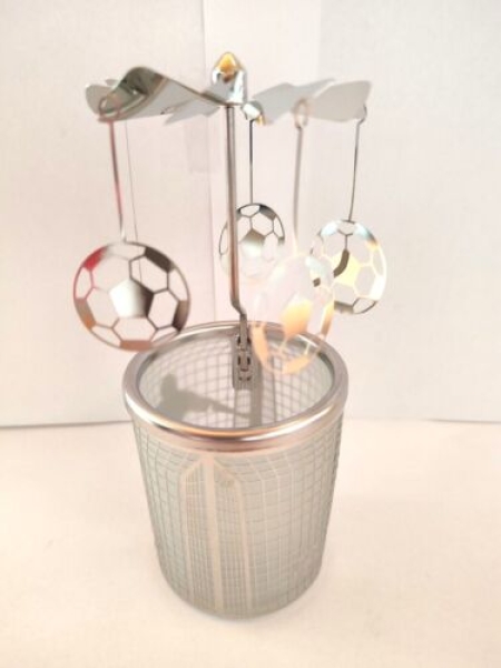 Glass Carousel - Soccer