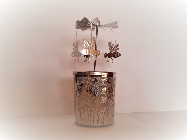Glass carousel - bee