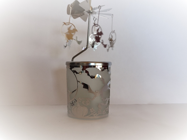 Glass carousel - witch