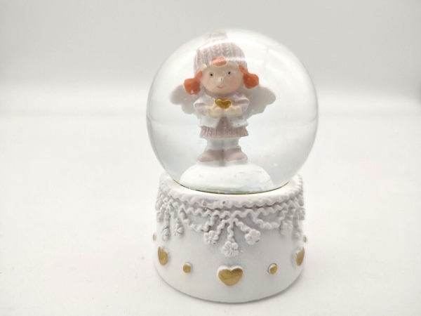 Glitter ball winter angel, girl