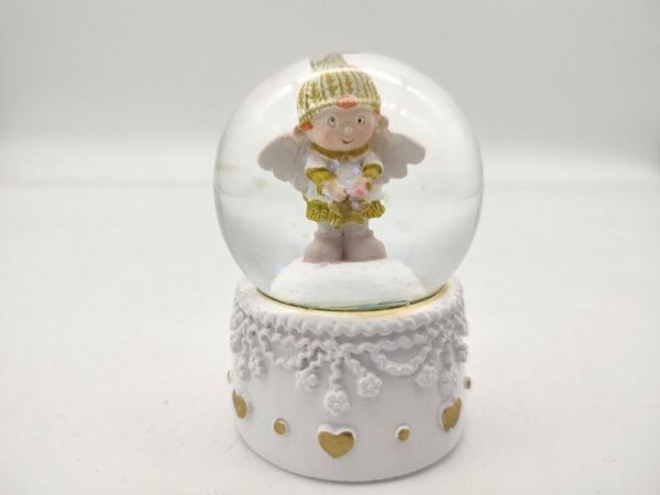 Glitter ball winter angel, boy