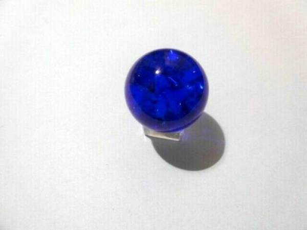 Blue, Cobalt Blue 35mm - Crystal Glass