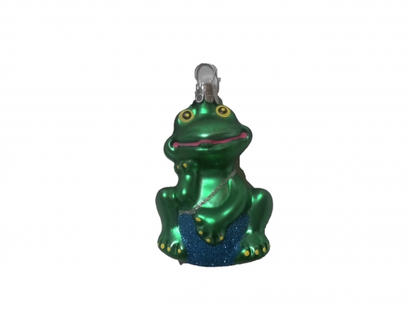 Bauble frog - blue