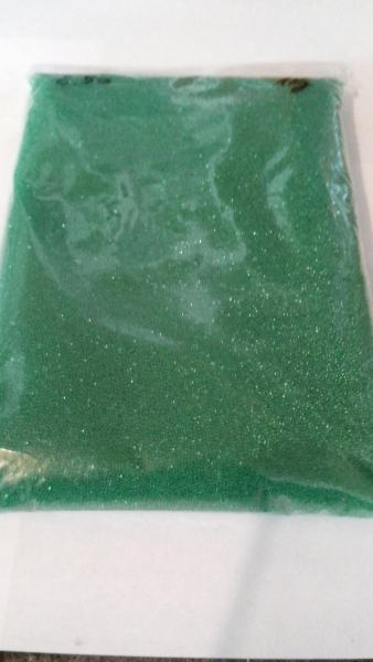 Microspheres green 1mm - 1.3mm