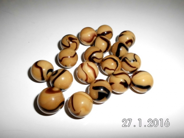 Devil cappuccino with pattern 17mm