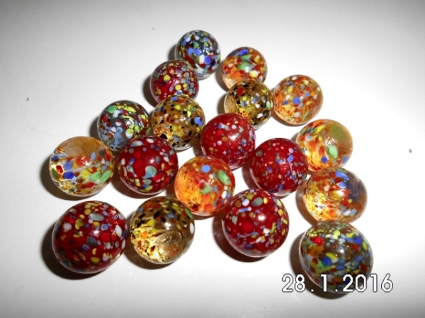 Art deco with pattern 17mm