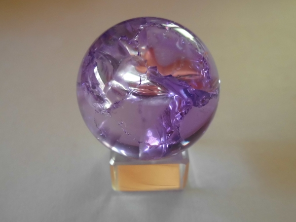Lilac 35mm - crystal glass