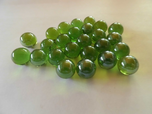 Green iridescent 14mm