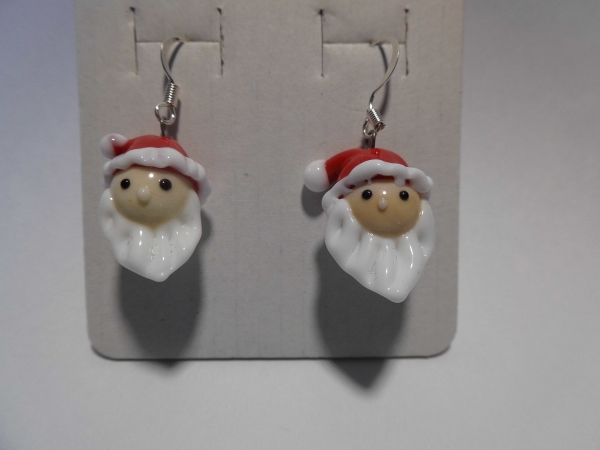 Earrings Santa Claus (1 set)