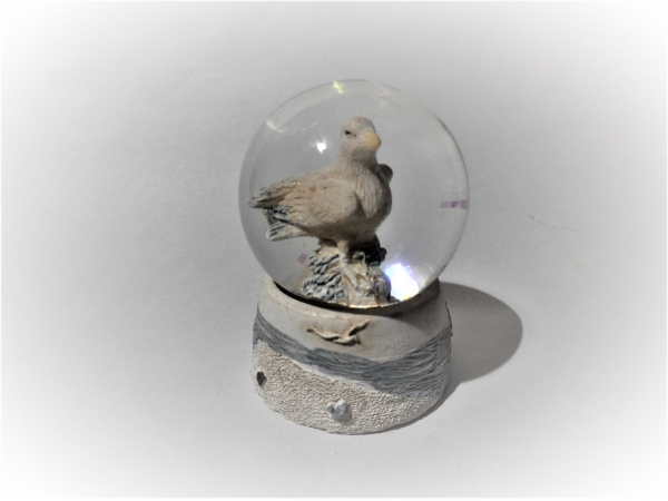 Glitter ball maritime - seagull