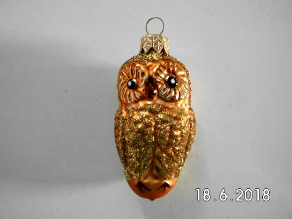 Bauble Owl Gold