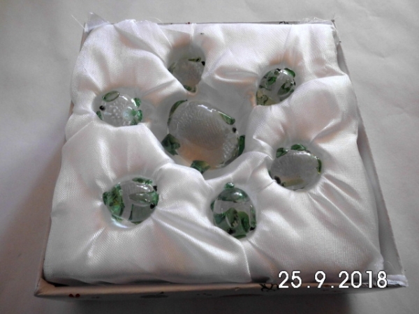 Lucky Pig Set 7 pieces - Green