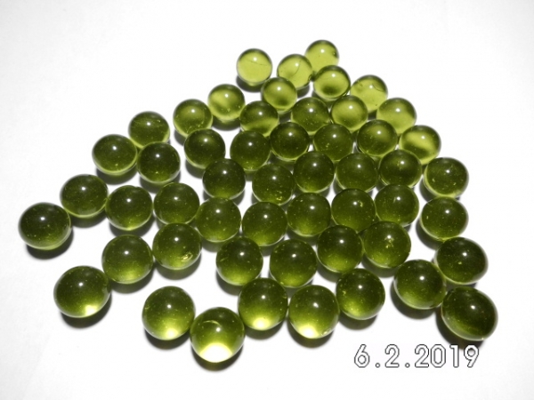 Moss green polished 10mm