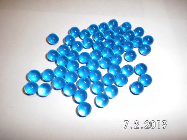 Aquamarine blue 8mm - 2nd quality
