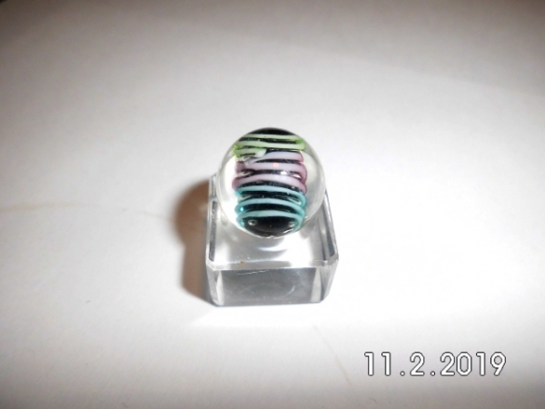 Flourishes 16mm - Blue