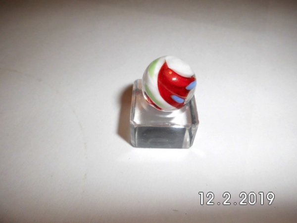 Yin and Yang 16mm - red-white