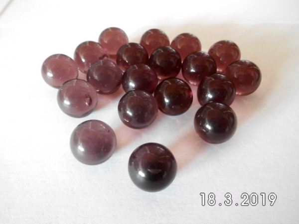 Violet polished 12mm