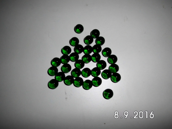 Green polished 10mm