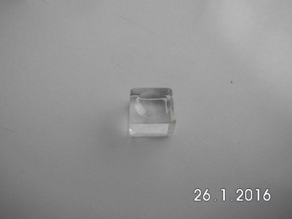 Glass stand 20x20x10mm