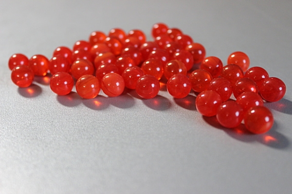 Orange mix polished 10mm