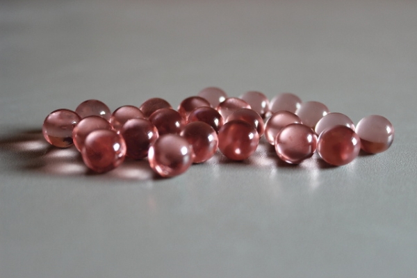Pink polished 10mm