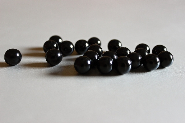 Black polished 10mm