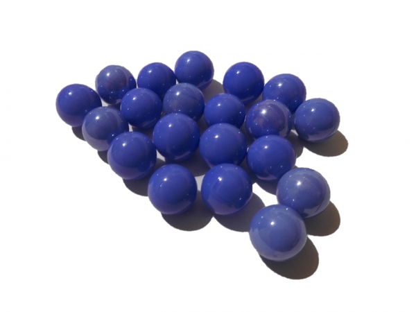 Blue pearl shiny 15-16mm