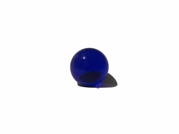 glass ball blue (dark blue)