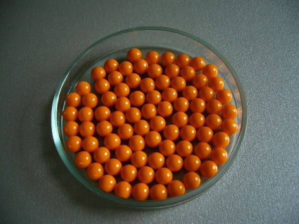 Orange 6mm 100g (approx. 350 pieces)