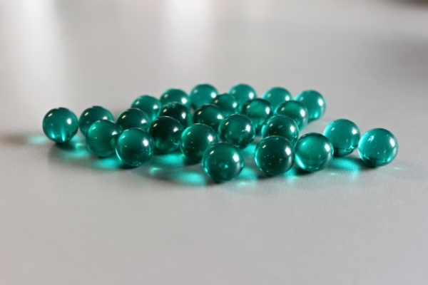 quamarine green polished 12mm