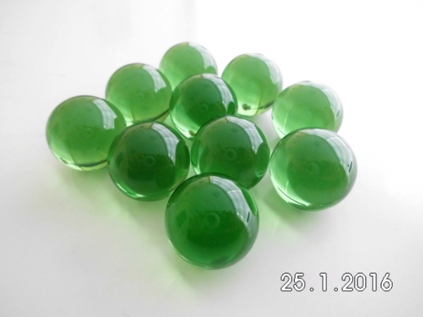 Green polished - 20mm