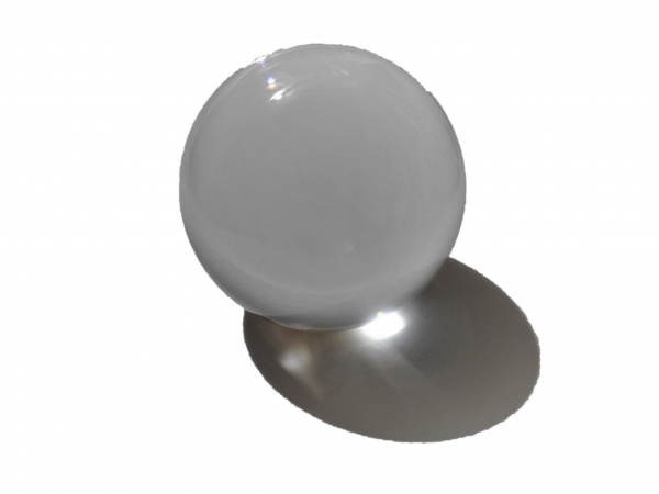 Crystal glass ball 80mm