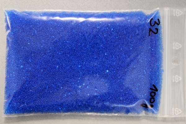 Microbeads blue 1mm - 1.3mm
