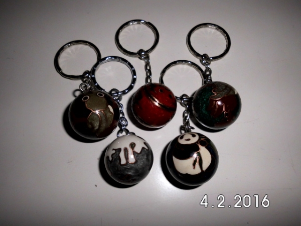 Key ring sound ball 27mm
