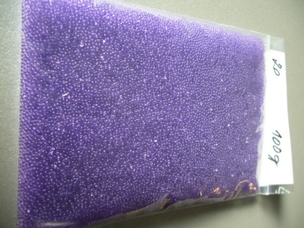 Microbeads purple 1mm - 1.3mm