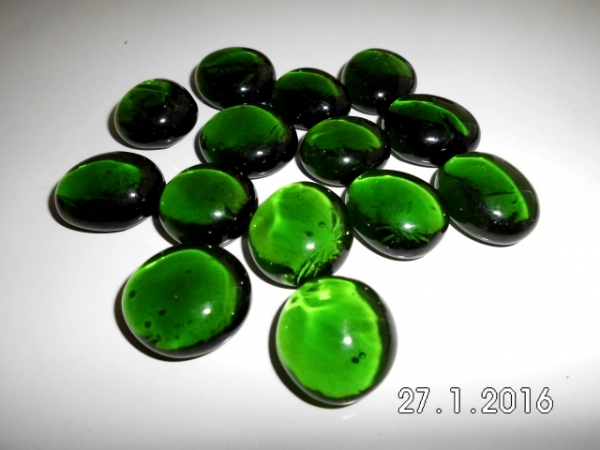 Game pieces green 20mm